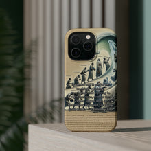 DistinctInk Tough Case for Apple iPhone, Compatible with MagSafe Charging - "Empowering Faithful Servants: 2 Timothy 3:16 for Christian Education"