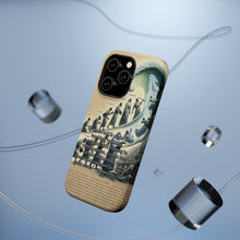 DistinctInk Tough Case for Apple iPhone, Compatible with MagSafe Charging - "Empowering Faithful Servants: 2 Timothy 3:16 for Christian Education"