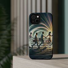 DistinctInk Tough Case for Apple iPhone, Compatible with MagSafe Charging - Mark 10:7: God's Unbreakable Union Between Husband and Wife