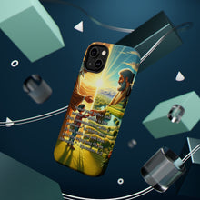 DistinctInk Tough Case for Apple iPhone, Compatible with MagSafe Charging - The Promise of Long Life: Ephesians 6:2