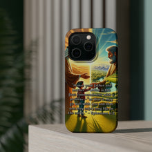 DistinctInk Tough Case for Apple iPhone, Compatible with MagSafe Charging - The Promise of Long Life: Ephesians 6:2