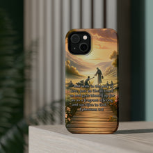 DistinctInk Tough Case for Apple iPhone, Compatible with MagSafe Charging - Ephesians 5:2 - The Way of Love Defined