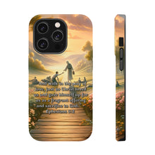 DistinctInk Tough Case for Apple iPhone, Compatible with MagSafe Charging - Ephesians 5:2 - The Way of Love Defined