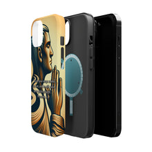 DistinctInk Tough Case for Apple iPhone, Compatible with MagSafe Charging - "Proverbs 3:6 - Submit to Him for Straight Paths"