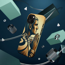 DistinctInk Tough Case for Apple iPhone, Compatible with MagSafe Charging - "Proverbs 3:6 - Submit to Him for Straight Paths"