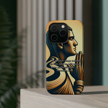 DistinctInk Tough Case for Apple iPhone, Compatible with MagSafe Charging - "Proverbs 3:6 - Submit to Him for Straight Paths"