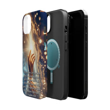 DistinctInk Tough Case for Apple iPhone, Compatible with MagSafe Charging - "Isaiah 41:10 - Finding Strength and Comfort in God"