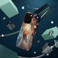 DistinctInk Tough Case for Apple iPhone, Compatible with MagSafe Charging - "Isaiah 41:10 - Finding Strength and Comfort in God"