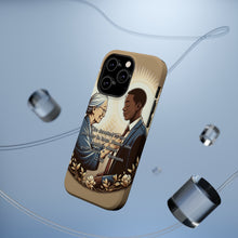 DistinctInk Tough Case for Apple iPhone, Compatible with MagSafe Charging - "Devotion in Love: Romans 12:10 - Honor Above Self"