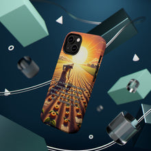 DistinctInk Tough Case for Apple iPhone, Compatible with MagSafe Charging - Galatians 6:9: Perseverance in Good Will Bring Reward