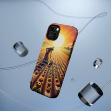 DistinctInk Tough Case for Apple iPhone, Compatible with MagSafe Charging - Galatians 6:9: Perseverance in Good Will Bring Reward