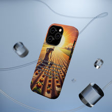 DistinctInk Tough Case for Apple iPhone, Compatible with MagSafe Charging - Galatians 6:9: Perseverance in Good Will Bring Reward