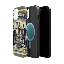 DistinctInk Tough Case for Apple iPhone, Compatible with MagSafe Charging - "Leviticus 19:15: Fairness in Judgment without Partiality or Favoritism"