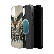 DistinctInk Tough Case for Apple iPhone, Compatible with MagSafe Charging - Ephesians 2:8 - Saved by Grace, Not by Works.