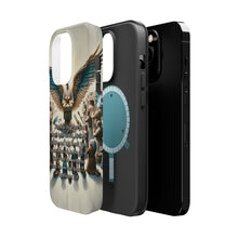 DistinctInk Tough Case for Apple iPhone, Compatible with MagSafe Charging - Ephesians 2:8 - Saved by Grace, Not by Works.