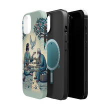 DistinctInk Tough Case for Apple iPhone, Compatible with MagSafe Charging - "Humble and Gentle Love: Ephesians 4:2 Bible Verse"