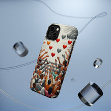 DistinctInk Tough Case for Apple iPhone, Compatible with MagSafe Charging - "1 Peter 4:8 - Love Above All: A Summary"