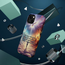 DistinctInk Tough Case for Apple iPhone, Compatible with MagSafe Charging - "Galatians 5:16 - Walking by the Spirit's Guidance"