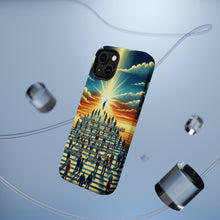 DistinctInk Tough Case for Apple iPhone, Compatible with MagSafe Charging - "Galatians 2:6 - Equality in God's Eyes Holds No Bias"