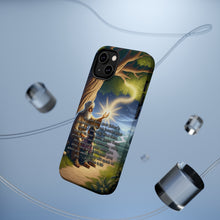DistinctInk Tough Case for Apple iPhone, Compatible with MagSafe Charging - "The Guiding Words: Proverbs 6:20 - Parents' Teachings"