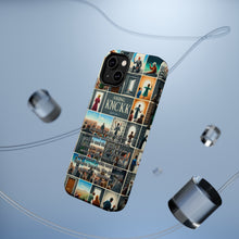 DistinctInk Tough Case for Apple iPhone, Compatible with MagSafe Charging - "Matthew 7:7 - Asking, Seeking, and Knocking: Divine Promises"