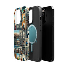 DistinctInk Tough Case for Apple iPhone, Compatible with MagSafe Charging - "Matthew 7:7 - Asking, Seeking, and Knocking: Divine Promises"