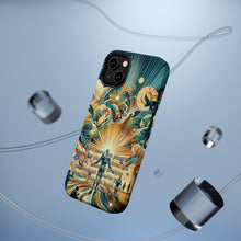 DistinctInk Tough Case for Apple iPhone, Compatible with MagSafe Charging - "Divine Plans: Prosperity, Hope, and Future - Jeremiah 29:11"