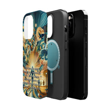 DistinctInk Tough Case for Apple iPhone, Compatible with MagSafe Charging - "Divine Plans: Prosperity, Hope, and Future - Jeremiah 29:11"
