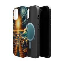 DistinctInk Tough Case for Apple iPhone, Compatible with MagSafe Charging - "Psalm 139:23 - A Prayer for Self-Reflection and Guidance"