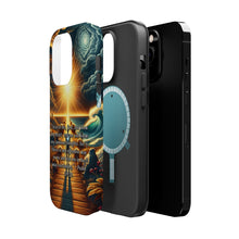 DistinctInk Tough Case for Apple iPhone, Compatible with MagSafe Charging - "Psalm 139:23 - A Prayer for Self-Reflection and Guidance"