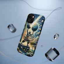 DistinctInk Tough Case for Apple iPhone, Compatible with MagSafe Charging - "I Can Do All Things Through Christ" - Philippians 4:13