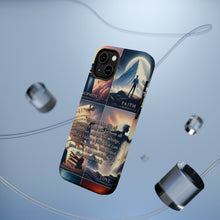 DistinctInk Tough Case for Apple iPhone, Compatible with MagSafe Charging - The Power of Love: 1 Corinthians 13:2 Unveiled