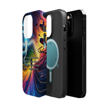 DistinctInk Tough Case for Apple iPhone, Compatible with MagSafe Charging - "Walking by the Spirit: Galatians 5:16 Bible Verse"