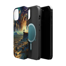 DistinctInk Tough Case for Apple iPhone, Compatible with MagSafe Charging - Micah 5:2 - The Birthplace of the Future Ruler