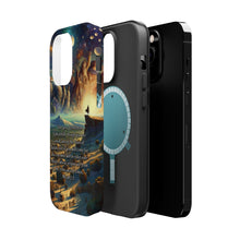 DistinctInk Tough Case for Apple iPhone, Compatible with MagSafe Charging - Micah 5:2 - The Birthplace of the Future Ruler