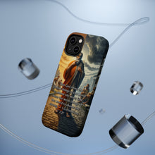 DistinctInk Tough Case for Apple iPhone, Compatible with MagSafe Charging - "Biblical Reflection: 1 Corinthians 1:27 - The Triumph of God's Wisdom"