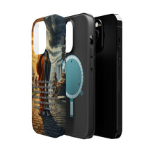 DistinctInk Tough Case for Apple iPhone, Compatible with MagSafe Charging - "Biblical Reflection: 1 Corinthians 1:27 - The Triumph of God's Wisdom"