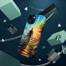 DistinctInk Tough Case for Apple iPhone, Compatible with MagSafe Charging - 2 Corinthians 5:17 - The Old Gone, the New Here