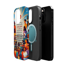 DistinctInk Tough Case for Apple iPhone, Compatible with MagSafe Charging - "Love: A Divine Gift - 1 John 4:7"