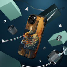 DistinctInk Tough Case for Apple iPhone, Compatible with MagSafe Charging - "Aeneas Gets Up: Healing by Jesus Christ - Acts 9:34"