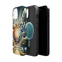 DistinctInk Tough Case for Apple iPhone, Compatible with MagSafe Charging - "The Promised Future: Jeremiah 29:11 - Plans of Prosperity"