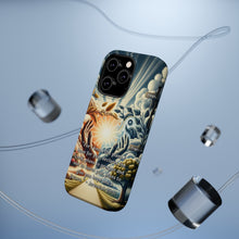 DistinctInk Tough Case for Apple iPhone, Compatible with MagSafe Charging - "The Promised Future: Jeremiah 29:11 - Plans of Prosperity"