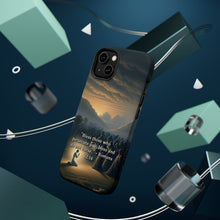 DistinctInk Tough Case for Apple iPhone, Compatible with MagSafe Charging - "Bless and Do Not Curse: Romans 12:14 Explained"