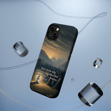 DistinctInk Tough Case for Apple iPhone, Compatible with MagSafe Charging - "Bless and Do Not Curse: Romans 12:14 Explained"