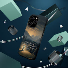 DistinctInk Tough Case for Apple iPhone, Compatible with MagSafe Charging - "Bless and Do Not Curse: Romans 12:14 Explained"