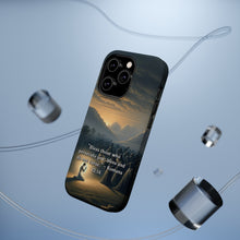 DistinctInk Tough Case for Apple iPhone, Compatible with MagSafe Charging - "Bless and Do Not Curse: Romans 12:14 Explained"