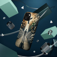 DistinctInk Tough Case for Apple iPhone, Compatible with MagSafe Charging - "1 Corinthians 10:13 - God's Faithfulness in Temptation"