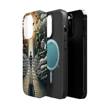 DistinctInk Tough Case for Apple iPhone, Compatible with MagSafe Charging - "1 Corinthians 10:13 - God's Faithfulness in Temptation"