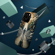 DistinctInk Tough Case for Apple iPhone, Compatible with MagSafe Charging - "1 Corinthians 10:13 - God's Faithfulness in Temptation"