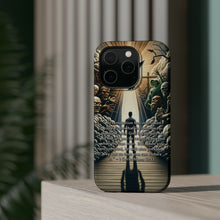 DistinctInk Tough Case for Apple iPhone, Compatible with MagSafe Charging - "1 Corinthians 10:13 - God's Faithfulness in Temptation"